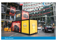 Promocube Route Counter Art Life Opel Berlin Rückseite