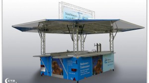 Bodensee Wasserversorgung - erfolgreicher Auftritt mit Präsentationstheke von CTR