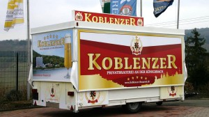 CTR-Fahrzeug für die Koblenzer Brauerei