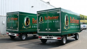 Der Lord setzt auf CTR - Park&Bellheimer Brauerei AG verstärkt Fuhrpark
