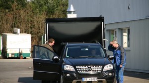 Exclusicer Imbisswagen mit Schwenkgrill an Hotel Eurener Hof in Trier übergeben