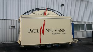 Exklusiver Weinwagen für Weinhaus Neumann
