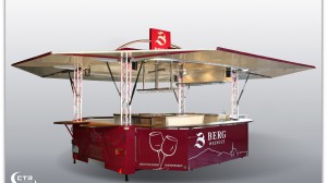 Rheinhessische Agrartage 2014 - Neuer Weinausschankwagen mit Fußbodenheizung für Weingut Berg