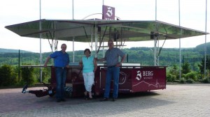 Weinverkauf Wagen für Weingut Berg