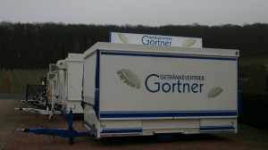 Weiterer Biervertriebswagen an Getränke Gortner