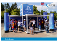 Promotion Anhänger Promocube Route Counter PlayStation