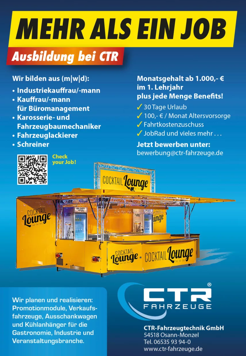 Ausbildungsplätze CTR